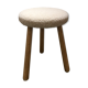 Round stool , Danish 60's