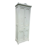 Vaisselier parisien vintage blanc