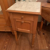 Henry 2 style wardrobe and bedside table circa 1900