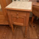 Henry 2 style wardrobe and bedside table circa 1900