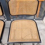 Serie de 4 Chaises B32 de Marcel Breuer