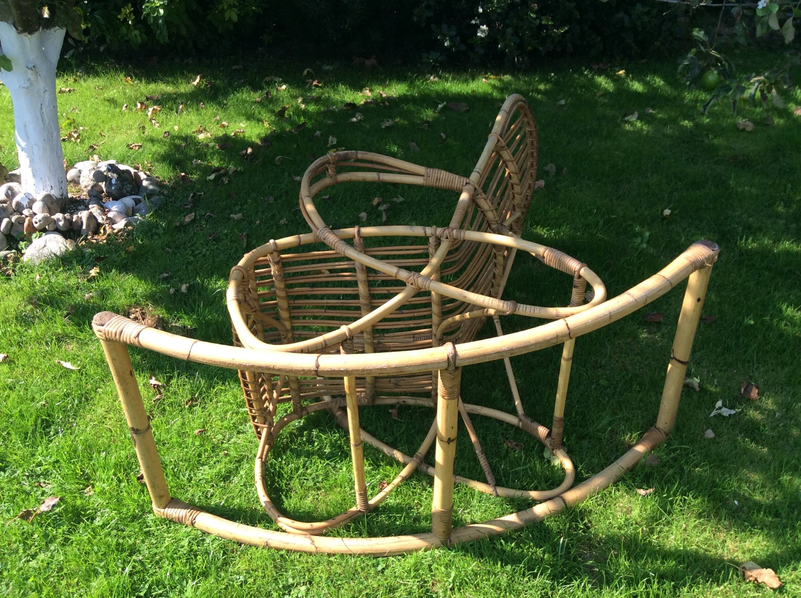 Rattan rocking chair