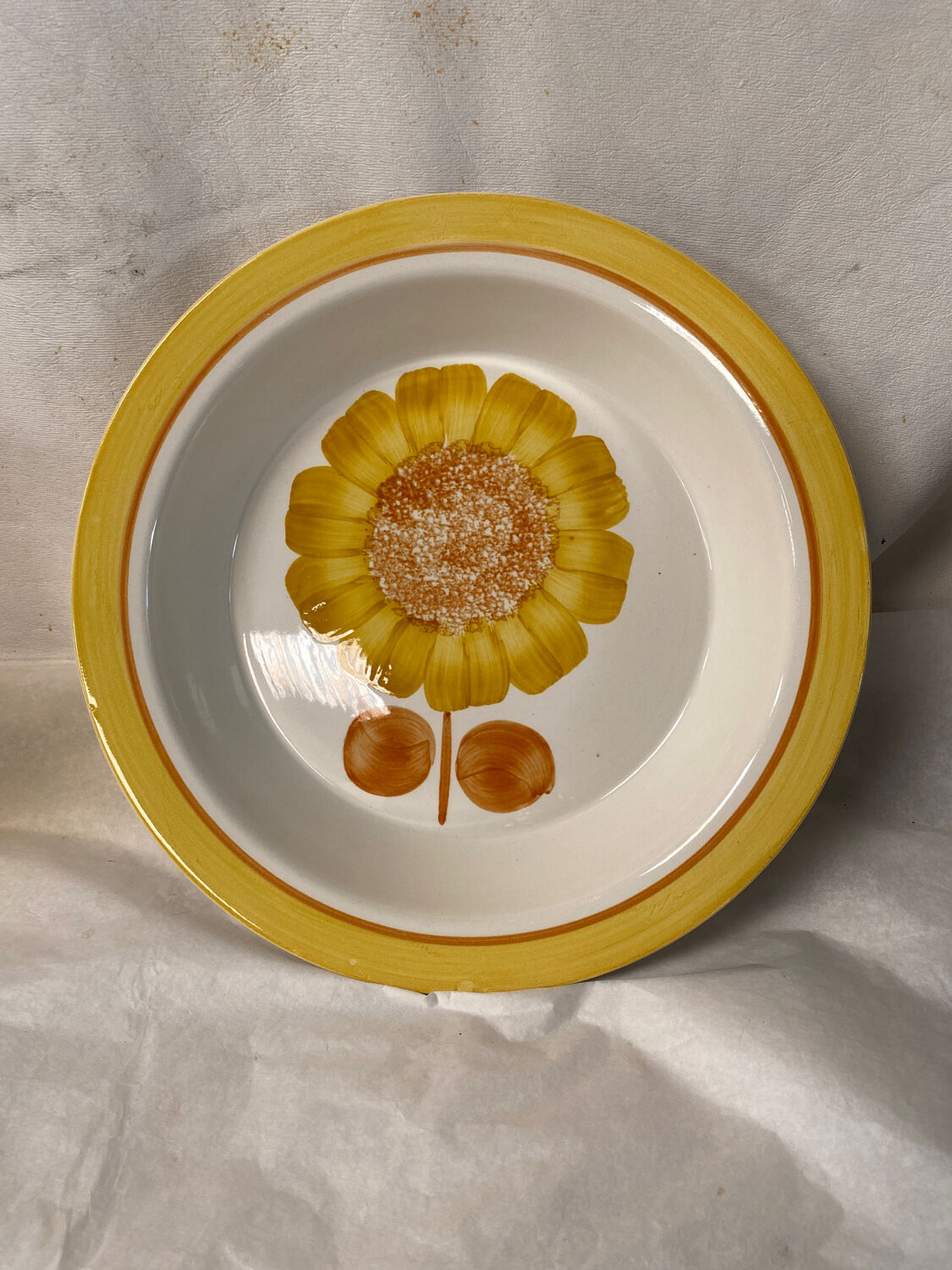 Serving dish Digoin Sarreguemines