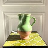 Pitcher jug in glazed terracotta