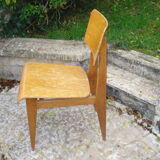 Chaise Marcel Gascoin type CD circa 1947, Arhec  1950