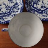 Lot tasse et 2 sous tasses anciennes Japonaises