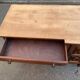Spanish desk from the 19th century in solid wood 120x65cm