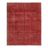 Red wool rug 1980s 316 cm x 380 cm