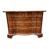 Commode à 4 tiroirs en noyer, Allemagne, années 1970