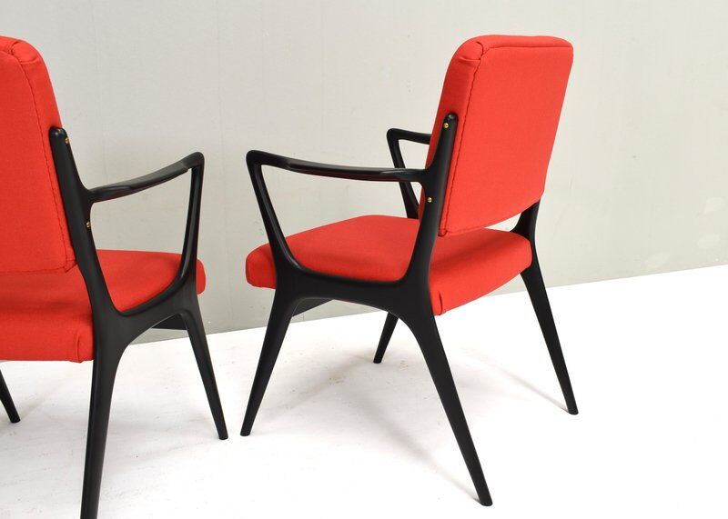 Fauteuils S5 attribués à Alfred Hendrickx pour Belform, Belgique, années 1950, ensemble de 2.