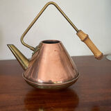 Watering can copper and brass circa 1950