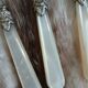 8 antique place settings