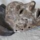 Masque Africain Vintage Bois Sculpté et Patiné, Gabon, TBE