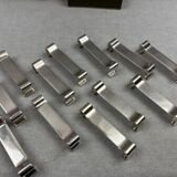 Christofle Arabesque model - 12 silver-plated knife rests in excellent condition with box.