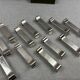 Christofle Arabesque model - 12 silver-plated knife rests in excellent condition with box.