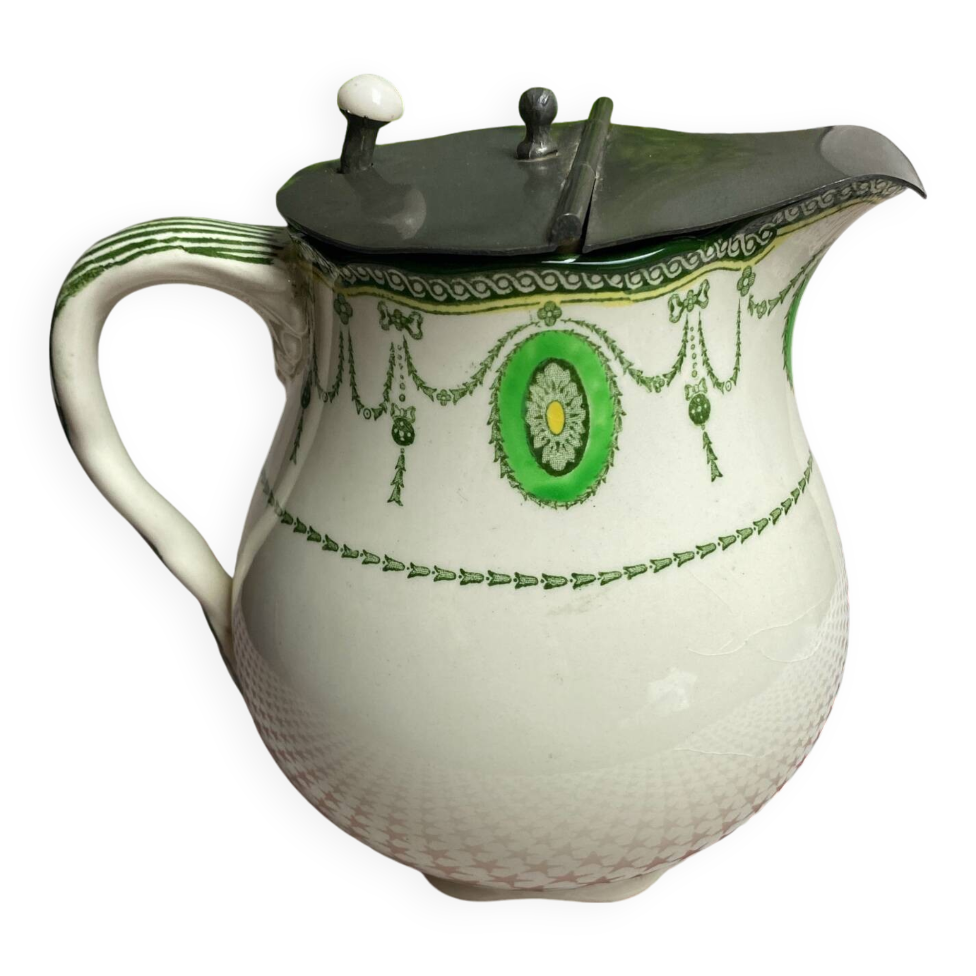 Antique Royal Doulton English Earthenware Teapot