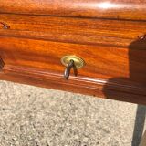 Double art deco mahogany desk