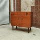 Mid century shoe cabinet | vintage - sidetable