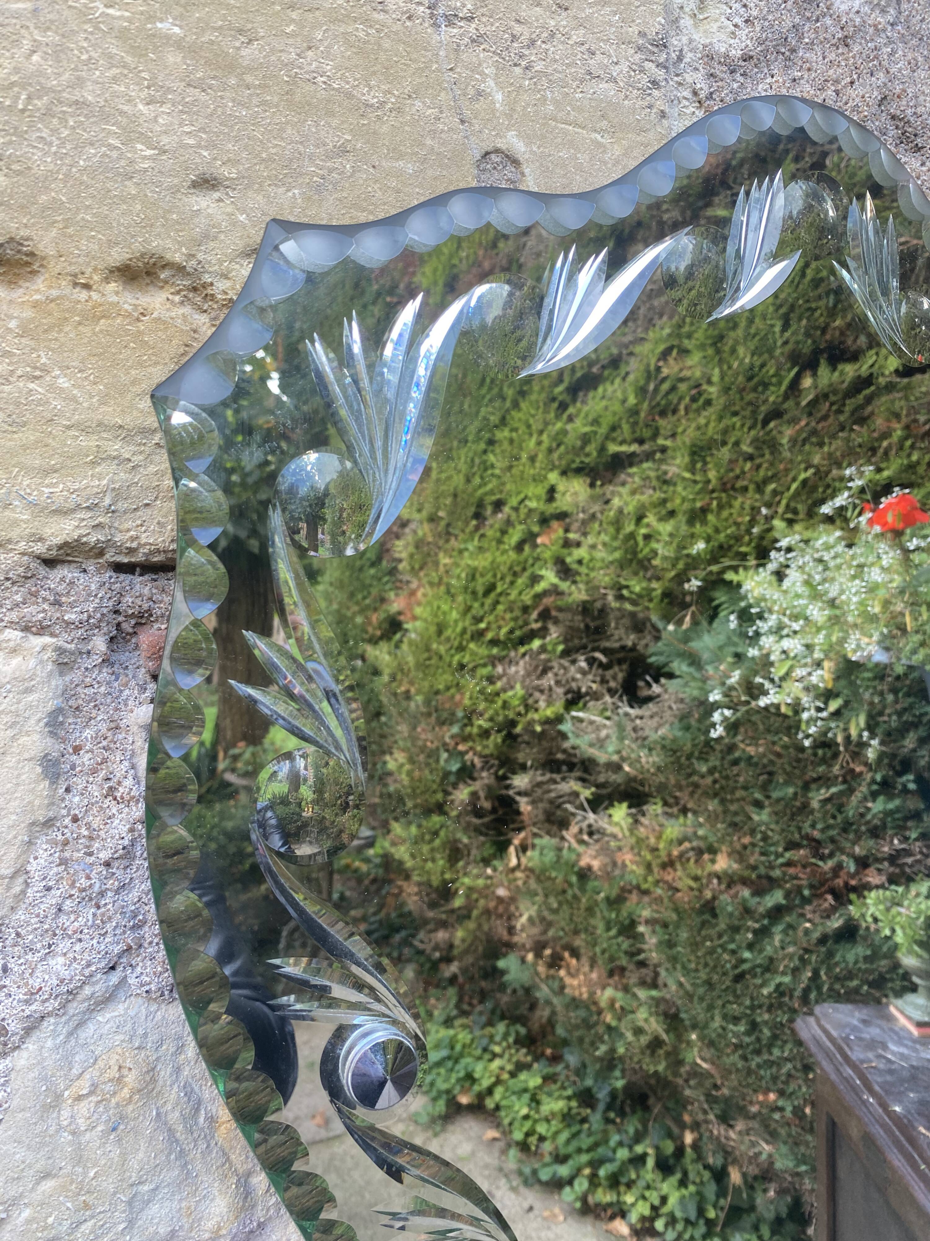 Venetian mirror from the 1950s-60s