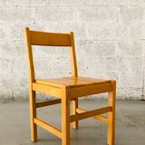 Suite of four vintage chairs