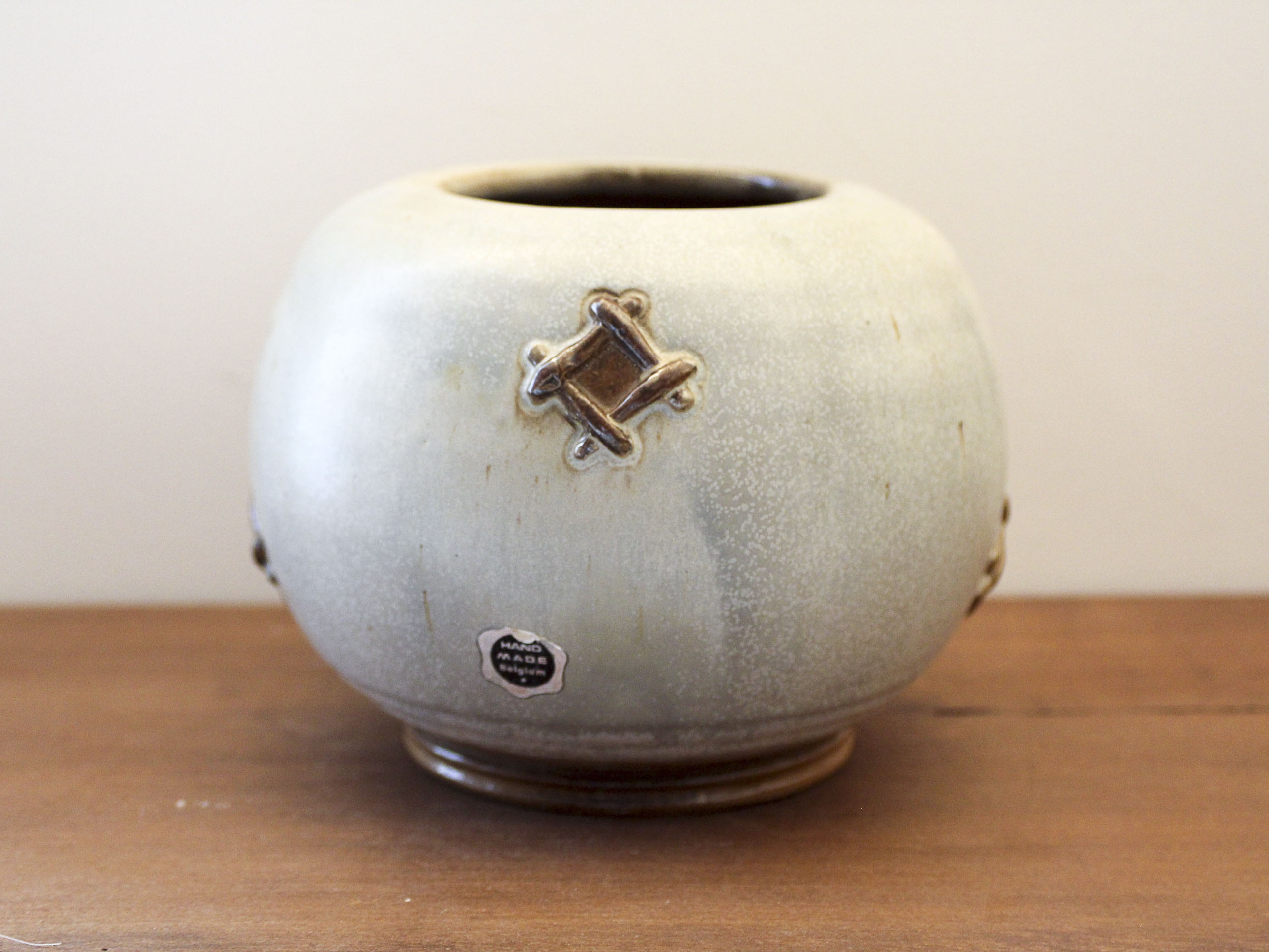 Stoneware vase Belgium Bouffioulx