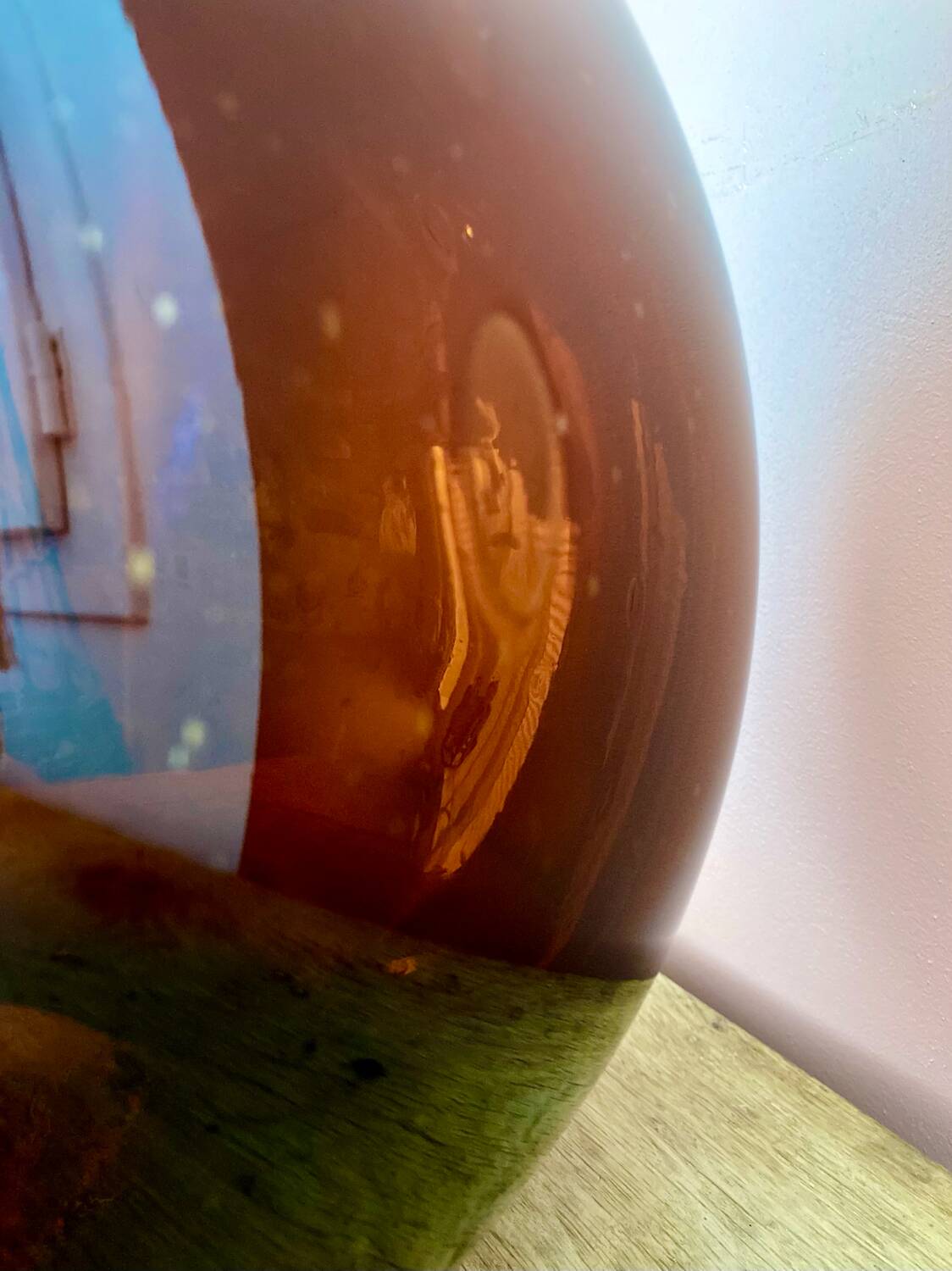 Antique amber demijohn 25-30L