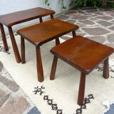 Brutalist nesting tables