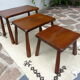 Brutalist nesting tables