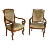 Pair of armchairs