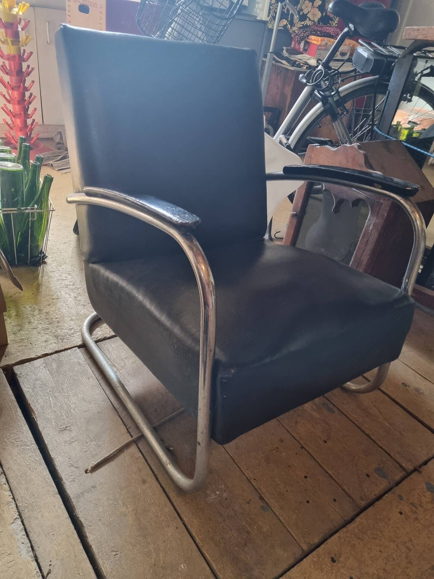Modernist armchair from 1930, Robert Rhode, Troy