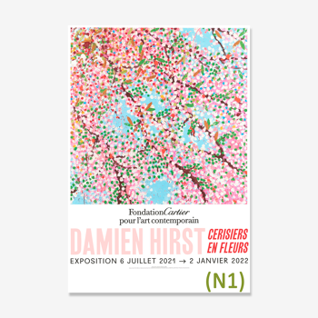 Affiche exposition Damien Hirst