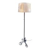 Floor lamp wrought iron ironwork art 60s