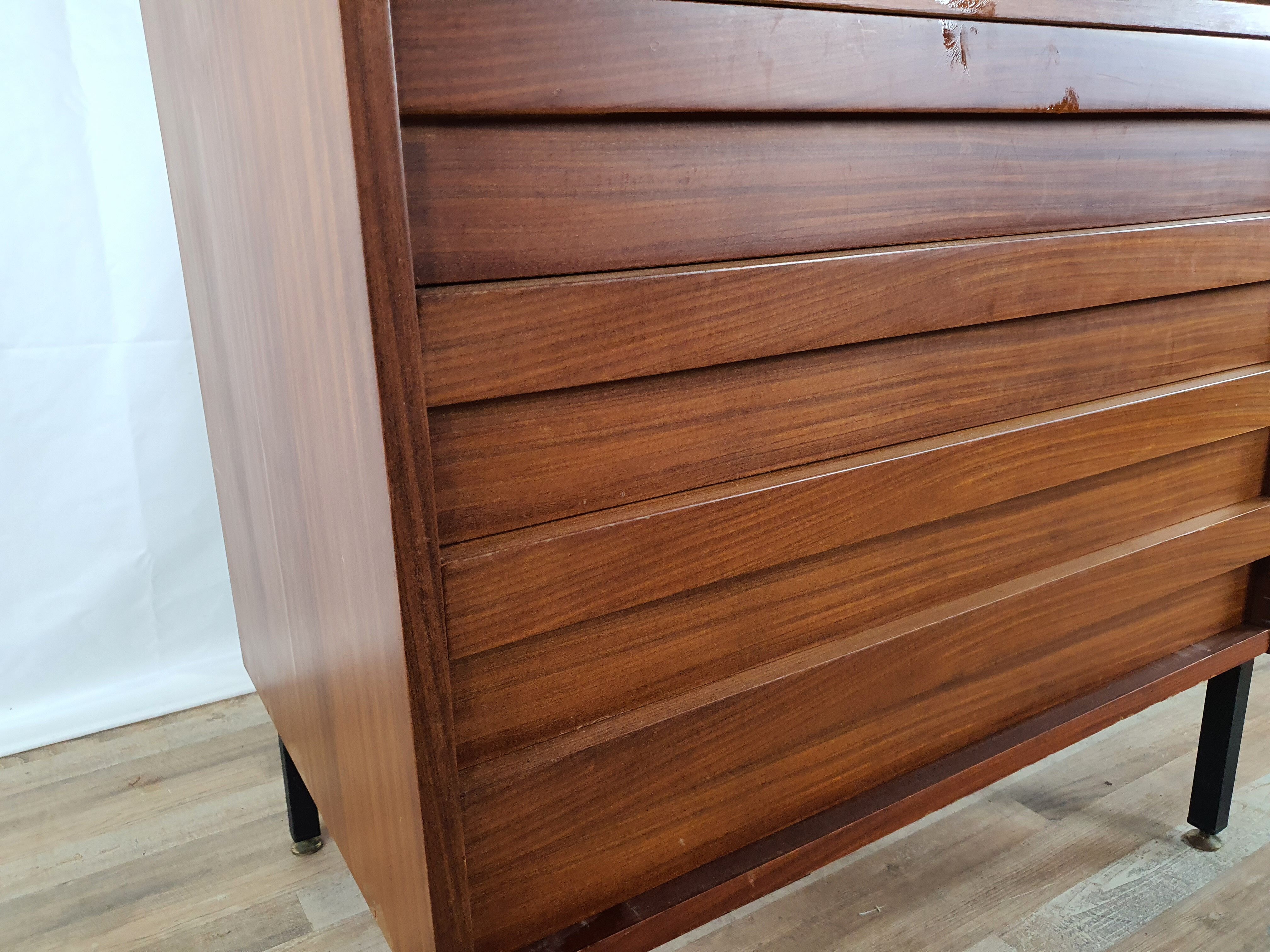 Scandinavian style sideboard with flap