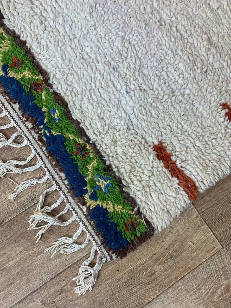 Handmade Moroccan Berber rug 258 X 150 CM