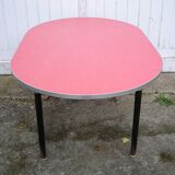 Mullca oval table for children , formica 1970