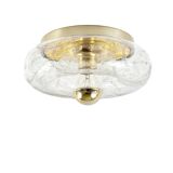 Mid Century ‘Donut’ Flush Mount or Wall Light/Sconce from Doria Leuchten, Germany, 1960s