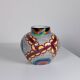 Handpainted Art Deco vase by Eva Stricker Zeisel for Schramberg