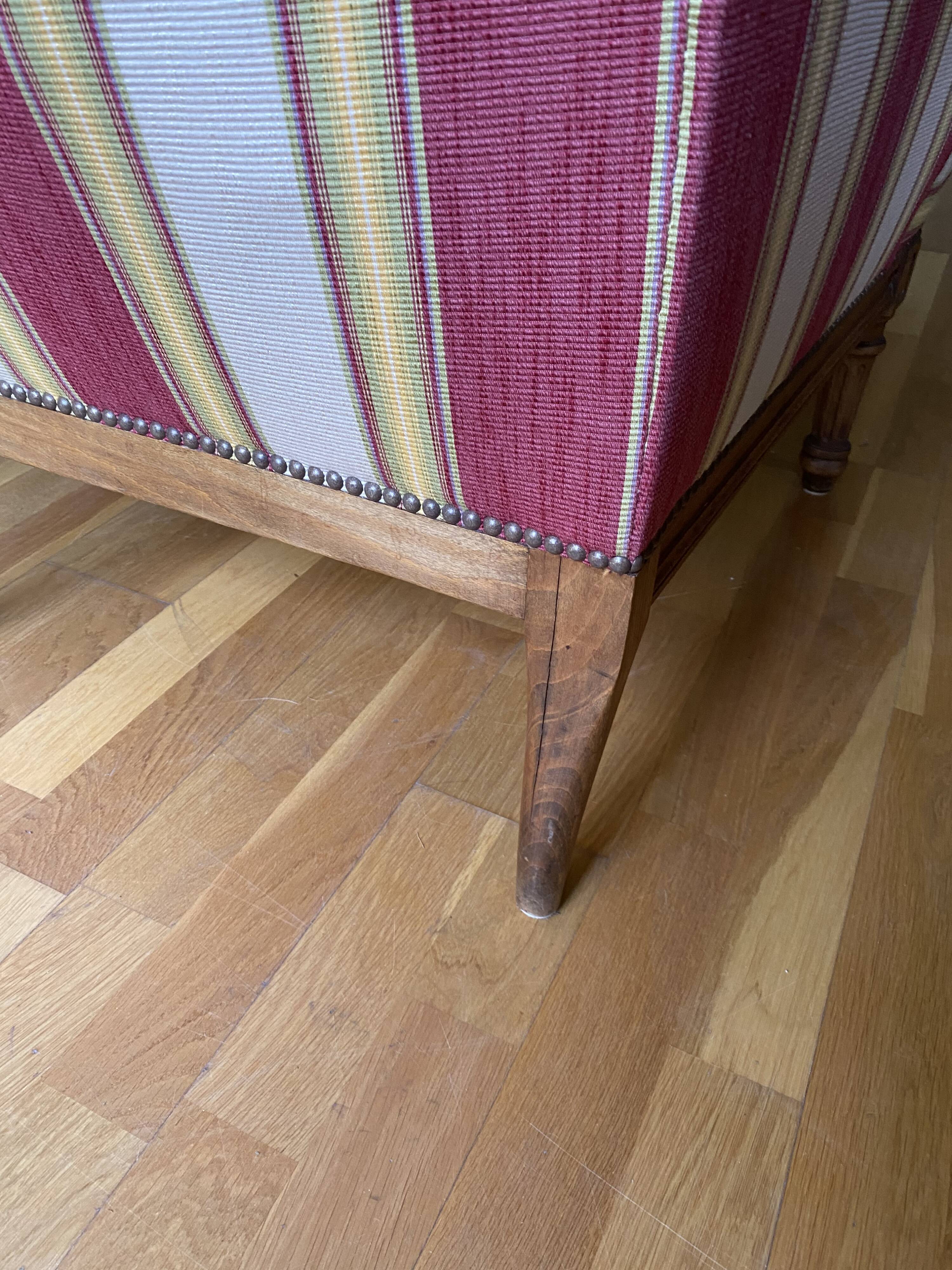 Paire de fauteuils anglais XIXe siècle