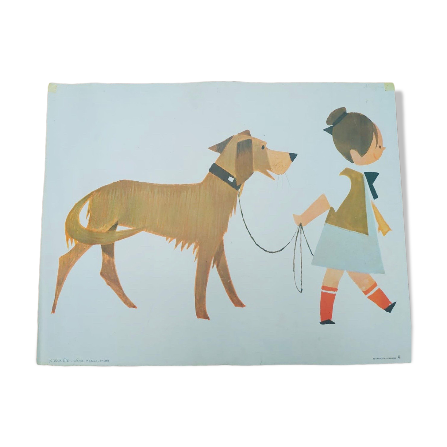 School poster, 60s