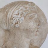 Plaster head Louvre Museum