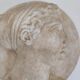 Plaster head Louvre Museum