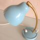 Sky blue / vintage casserole lamp 50s-60s