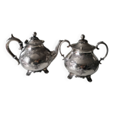 Teapot and sugar bowl Armand Frenais