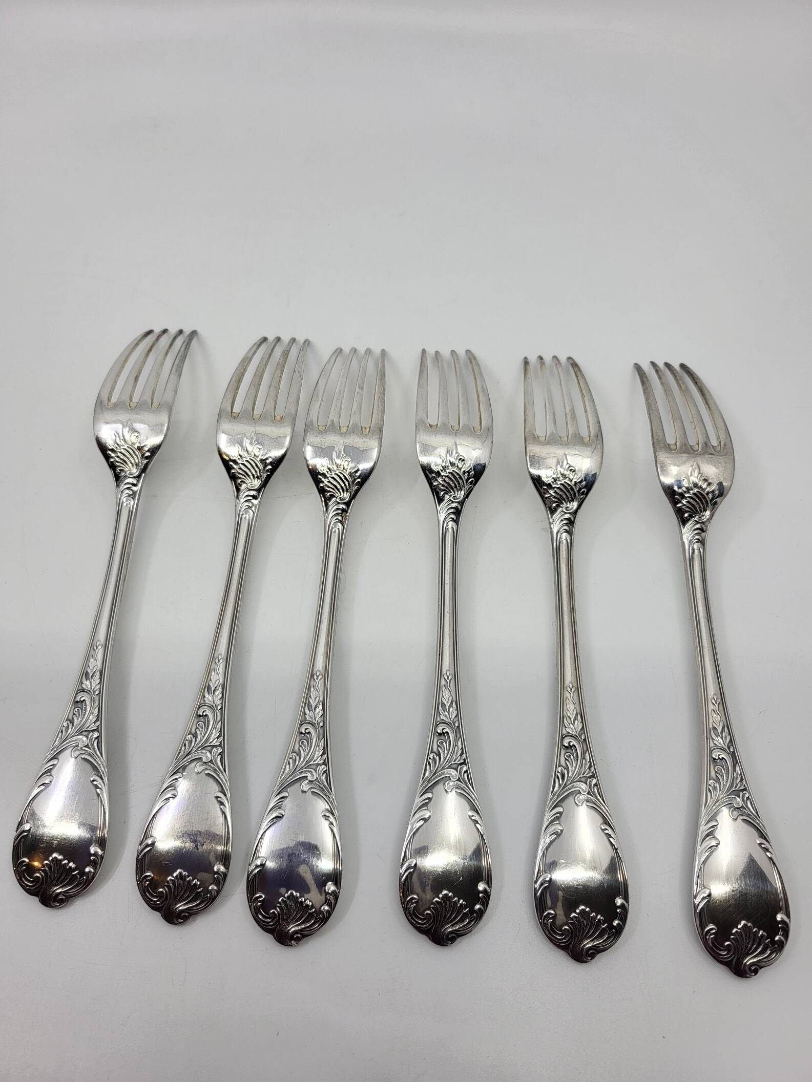 Christofle silverware model Marly (set of 24) France