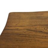 Vintage wooden side table small table wabi sabi natural design