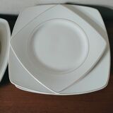 Set of plates design 50s