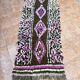 Vintage Boucherouite Berber hallway rug: Moroccan rug