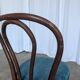 Vintage Bentwood Chair with Upholstered Seat / Thonet Style Dining Chair /