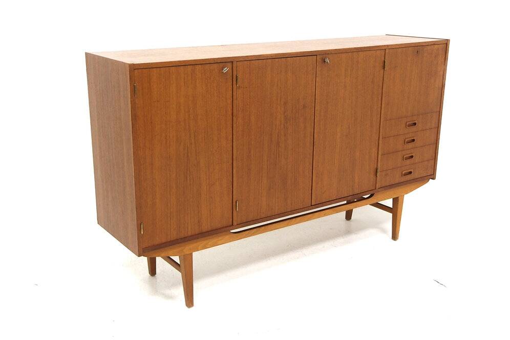 Scandinavian teak sideboard, Sweden, 1950