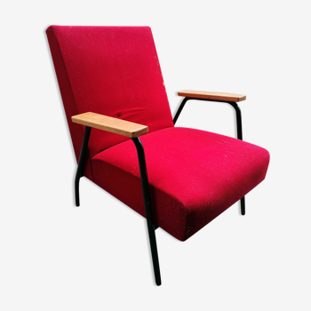 Armchair "claims" by Pierre Guariche Edition Meurop vintage 1950